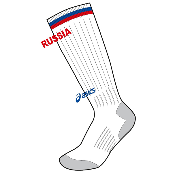 Носки волейбольные Asics ARU COURT SOCKS Men's 2031XZ0001