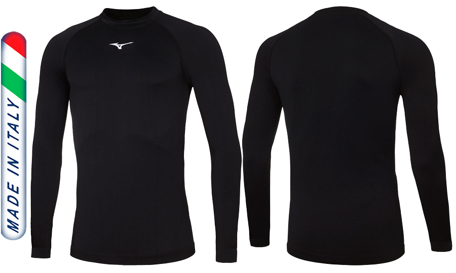 Футболка компрессионная Mizuno Core Long Sleeve Underwear Men's 32EA7045-09 Футболка компрессионная Mizuno Core Long Sleeve Underwear Men's 32EA7045-09