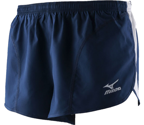 #A330 Mizuno Woven Short Solid Team Running Brand New Navy Size X-Large Mens
