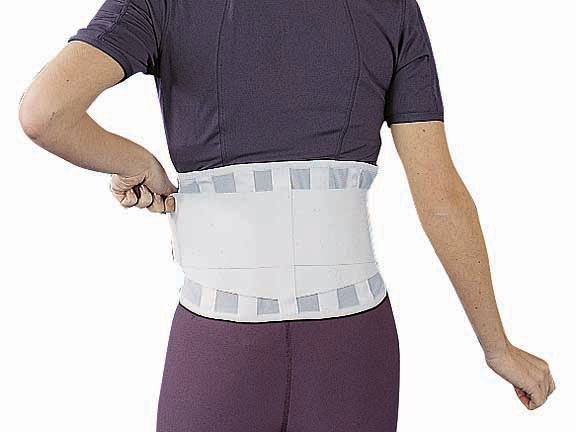 Пояс для талии, белый (20,30СМ) I-ming White Waist Belt. 4 PE stays  EB506