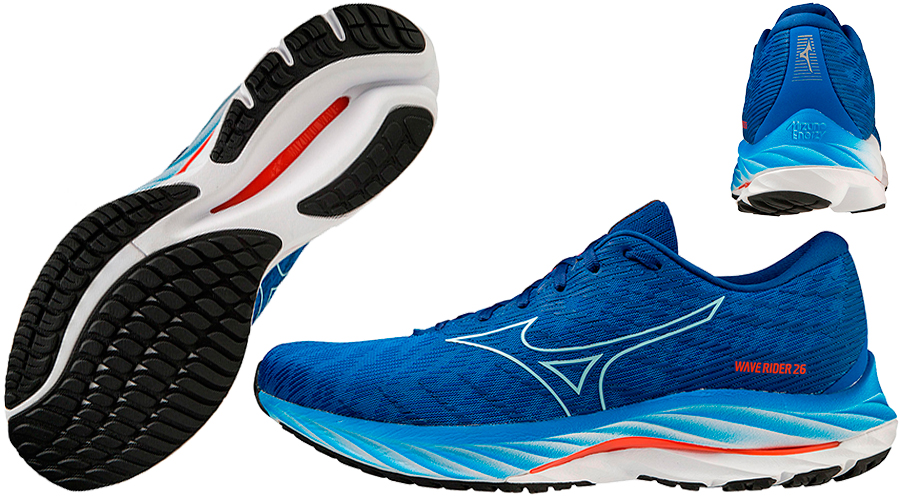 Кроссовки беговые Mizuno WAVE RIDER 26 Men's J1GC2203-05