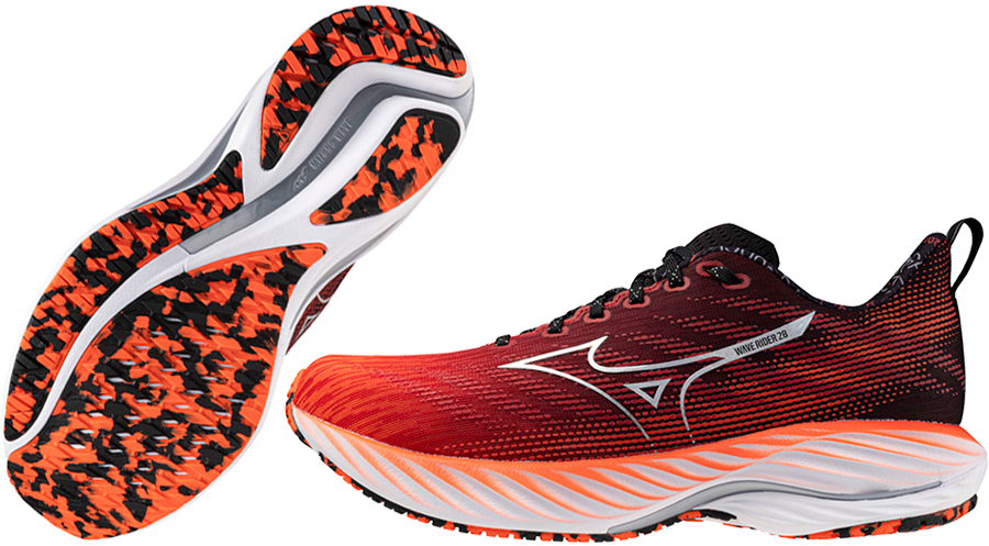 Кроссовки беговые Mizuno WAVE RIDER 28 AMSTERDAM Men's J1GC2462-01