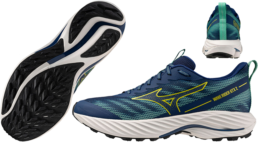Кроссовки беговые Mizuno WAVE RIDER GTX 2 Men's J1GC2479-02