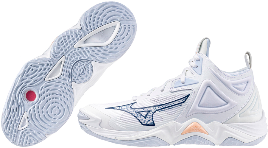 Кроссовки волейбольные Mizuno WAVE MOMENTUM 3 MID (W) Women's V1GC2317-00